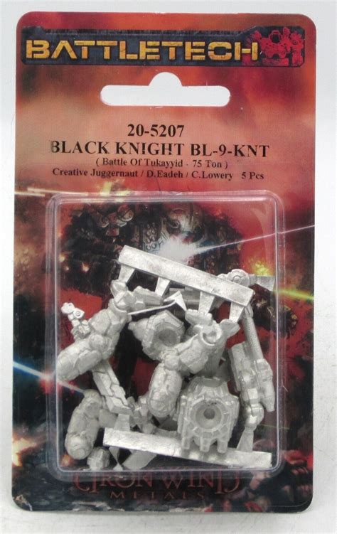 Battletech 20-5207 Black Knight BL-9-KNT (Battle of Tukayyid ...