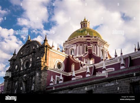 Puebla Cathedral - Puebla, Mexico Stock Photo - Alamy