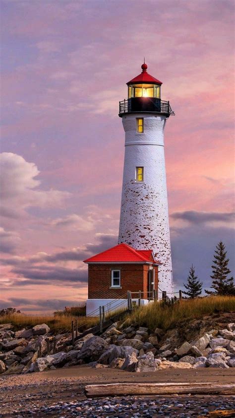 Michigan Lighthouse Wallpapers - Wallpaper Cave