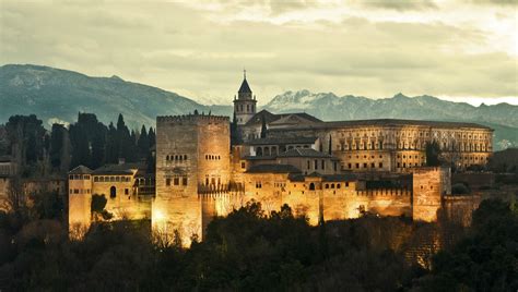 Spain, Alhambra, Fortress, Granada HD Wallpapers / Desktop and Mobile ...