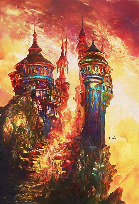 Tower of Babylon Painting by Nenad Vasic