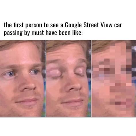 The first person to see a Google Street View car passing by must have ...