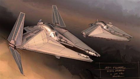 Jedi Fighter concept art by Ryan Church : r/StarWarsShips