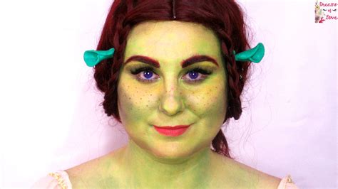 Dreams of Love: Fiona (Shrek) Makeup | Caracterización