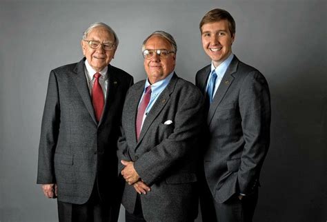 Warren Buffett; son Howard Graham Buffett, and grandson Howard Warren ...