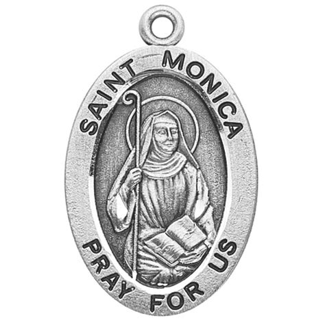 Sacco Company > M Saint Names > ST MONICA PATRON SAINT MEDAL