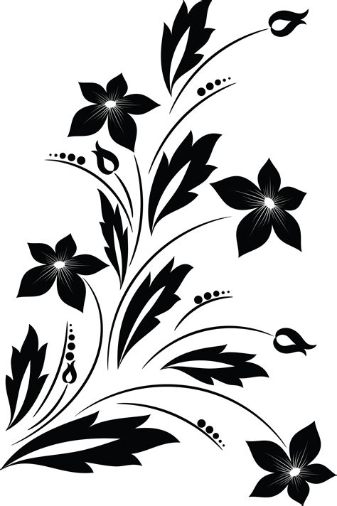 Flower Pattern, Floral Design, Botanical Art PNG