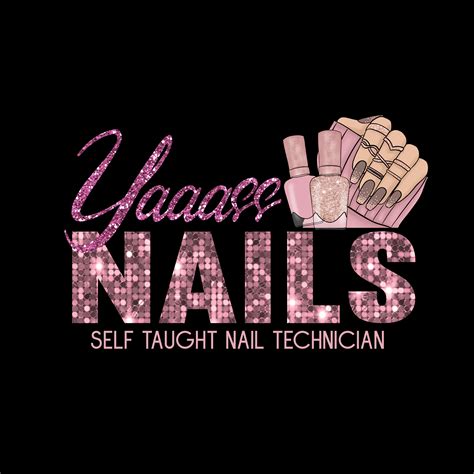 DIY Nail Logo Nail Logo Design Nail Tech Logo Nails Logo | Etsy