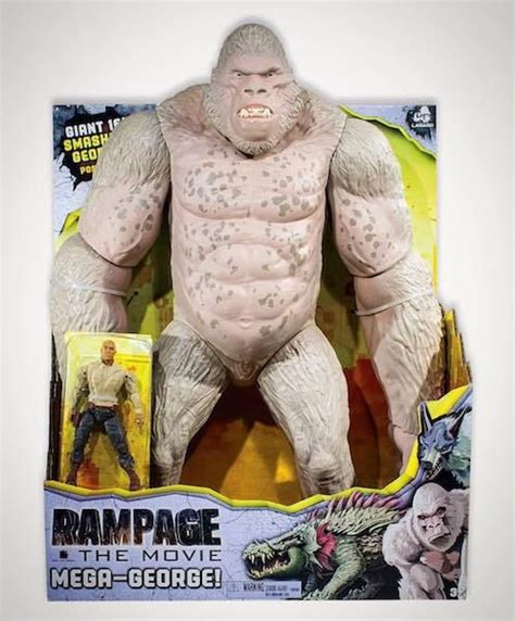 Rampage Movie Toys Exclusively At Wal-Mart | Rampage movie, Godzilla ...