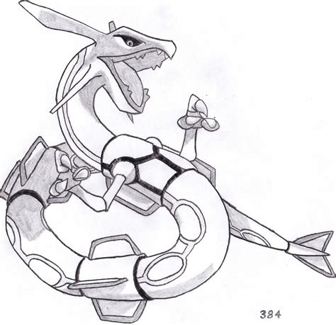 384 Rayquaza by SoraSonic on DeviantArt