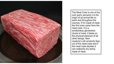 The Meat Cube. : r/The_Temple_Of_Corn