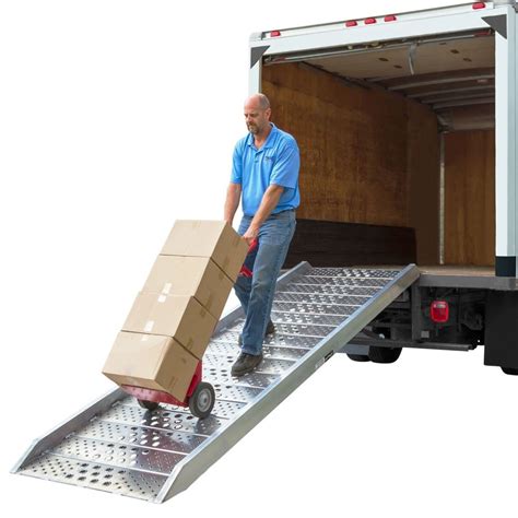 Amazon.com: 10' Aluminum Box Truck Walk Ramp for 10-36" Load Height ...