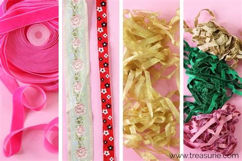 20 Types of Ribbon, Best Ribbon Styles for Crafts | TREASURIE