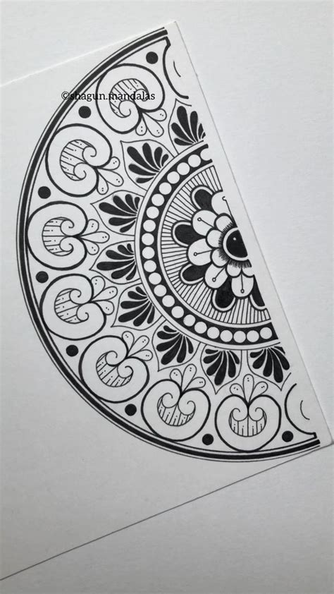 Pin on Half mandalas