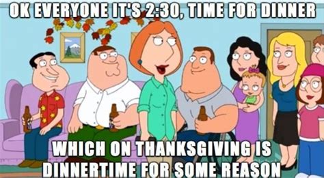 10 Funny Thanksgiving Memes Only Family Could Relate To