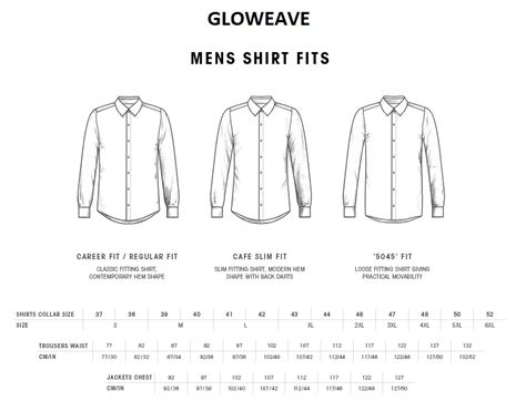 Shirt collar size chart | Dresses Images 2022