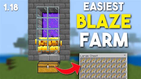 EASY 1.18 BLAZE XP FARM - Minecraft 1.19 Bedrock/PE/Java Edition | MCPE ...