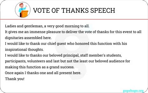 Sample Vote Of Thanks Speech For Independence Day In School - School Walls