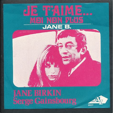 Je t'aime ... moi non plus - jane b. by Jane Birkin - Serge Gainsbourg ...