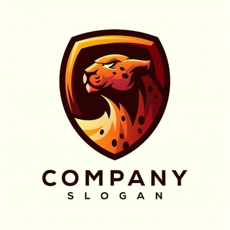 Premium Vector | Cheetah logo design