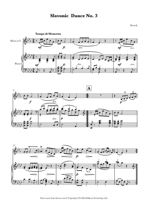 Free French Horn Sheet Music, Lessons & Resources - 8notes.com