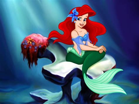 Ariel, The Little Mermaid Wallpaper - Disney Princess Wallpaper ...