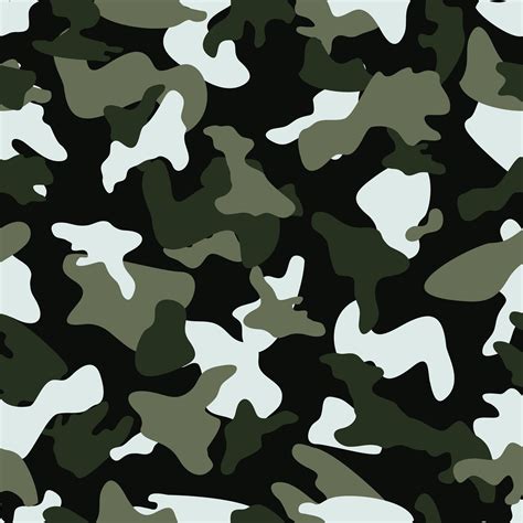 Camouflage seamless color pattern 668636 Vector Art at Vecteezy