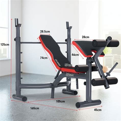 Powertrain Adjustable Weight Bench Home Gym Bench Press - 302