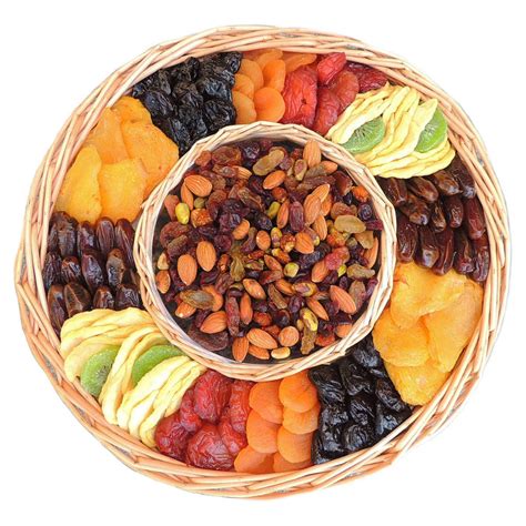 Vacaville Fruit Company, 36 oz. Dried Fruit & Nut Gift Tray | Nuts gift ...