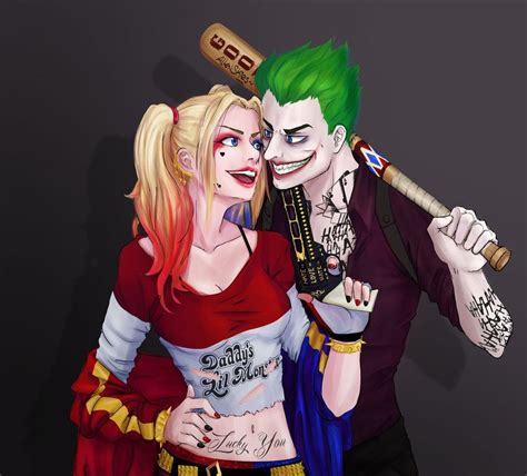 Joker and Harley Quinn by AllenSkies Traje Harley Quinn, Joker Y Harley ...