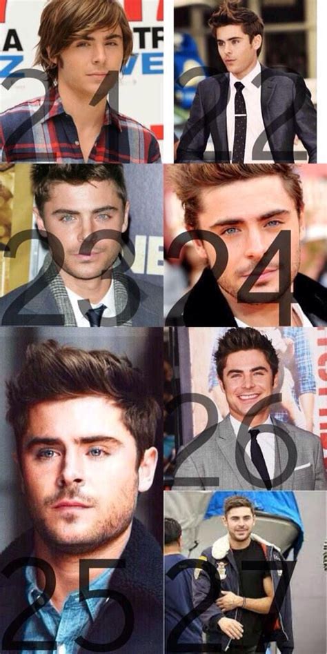 21 to 27 years old. Zac Efron. #zac #efron #photonotmine | Zac efron ...