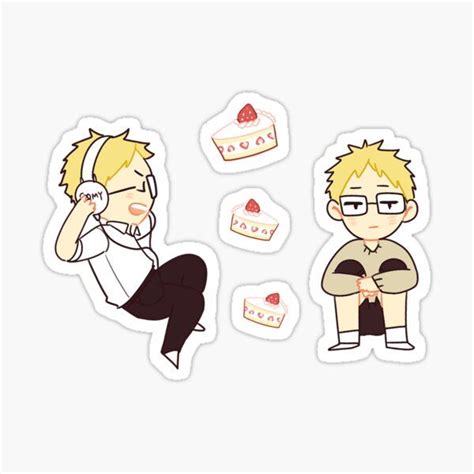 Haikyuu Tsukki Stickers for Sale | Cute stickers, Anime stickers, Stickers