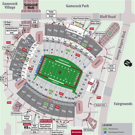 Usc Football Stadium Seating Map | Brokeasshome.com