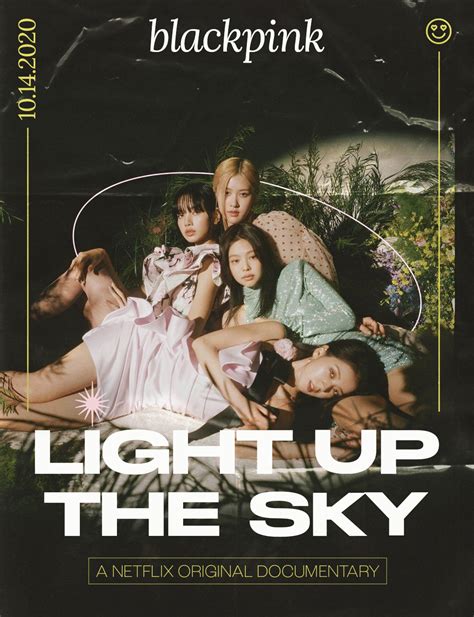 BLACKPINK 'Light Up The Sky' Netflix Poster Redesign on Behance