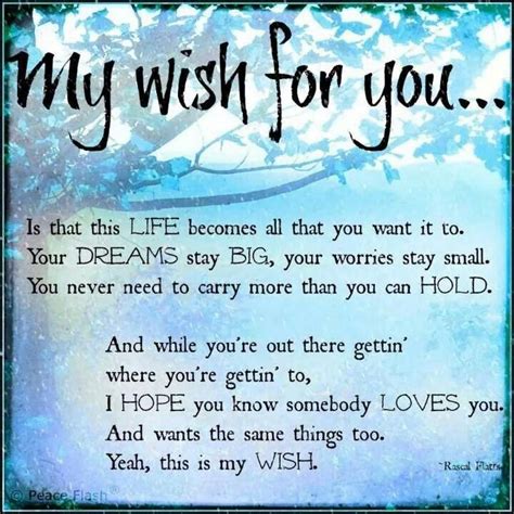 My Wish For You... | My wish for you, Wishes for you, Inspirational quotes