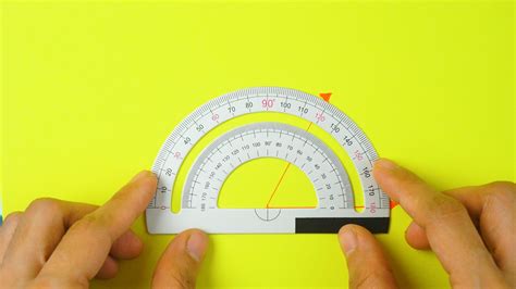 How to Use a Protractor to Measure & Draw Angles