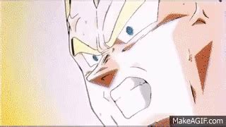 USSJ Vegeta VS Cell Final Flash (REMASTERED) on Make a GIF