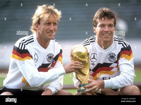 Andreas brehme trophy hi-res stock photography and images - Alamy