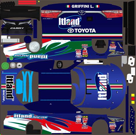 Iracing Paint Templates