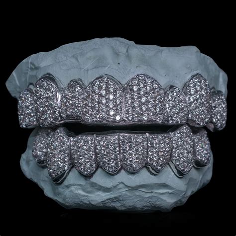 Purchase Solid .925 Sterling Silver Bustdown Iced Out Grillz Online ...