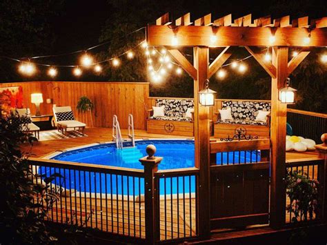 Above ground Pool Decks On A Budget: 4 Ideas To Meet Your Wishes ...