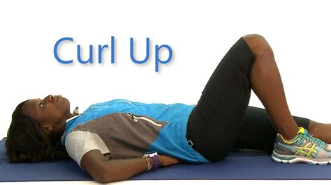 How to do a Curl Up: Health e-University - YouTube