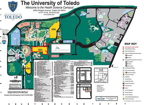 Owens Toledo Campus Map - Ireland Map