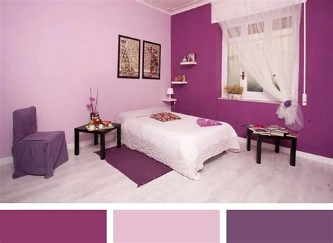 What Colours Go With Purple ? - Aspect Wall Art Living Room Wall Units ...