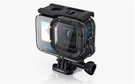 GoPro HERO 10 Black with Waterproof Case model - TurboSquid 1797935