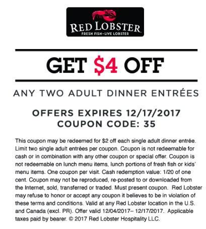 Red Lobster Printable Coupons | Grab Your Printable Coupons