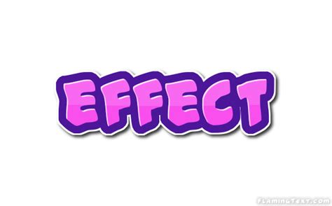 effect Logo | Free Logo Design Tool from Flaming Text