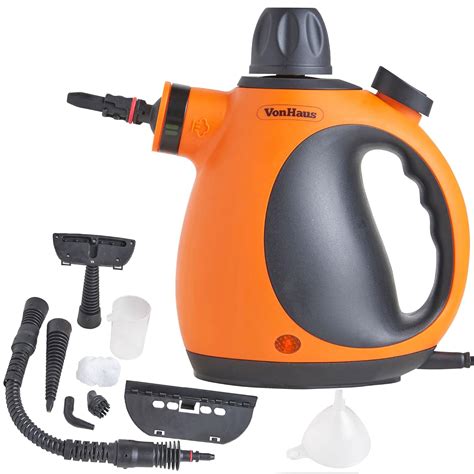 VonHaus Multi-Purpose Handheld Steam Cleaner | Corded Lightweight ...