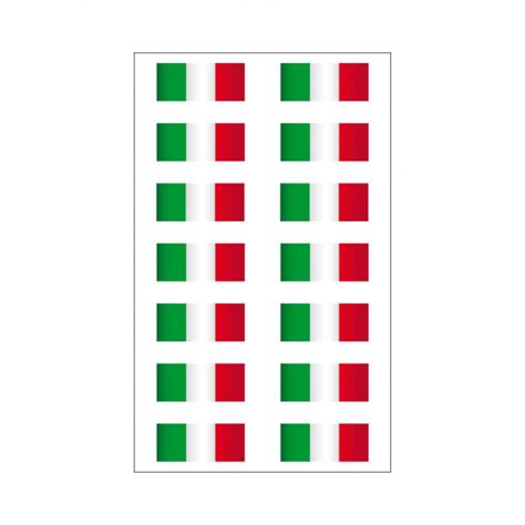 N° 14 Italian flag vinyl stickers for car and motorbike Shop Online