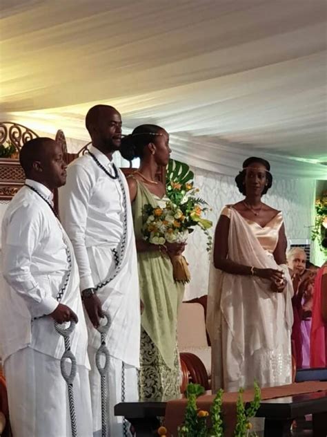 President Paul Kagame’s daughter Ange ties knot in lavish traditional ...